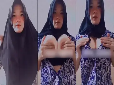 Ukhty Nabilah Hijab Toge Toket Diremas Rakus Panas